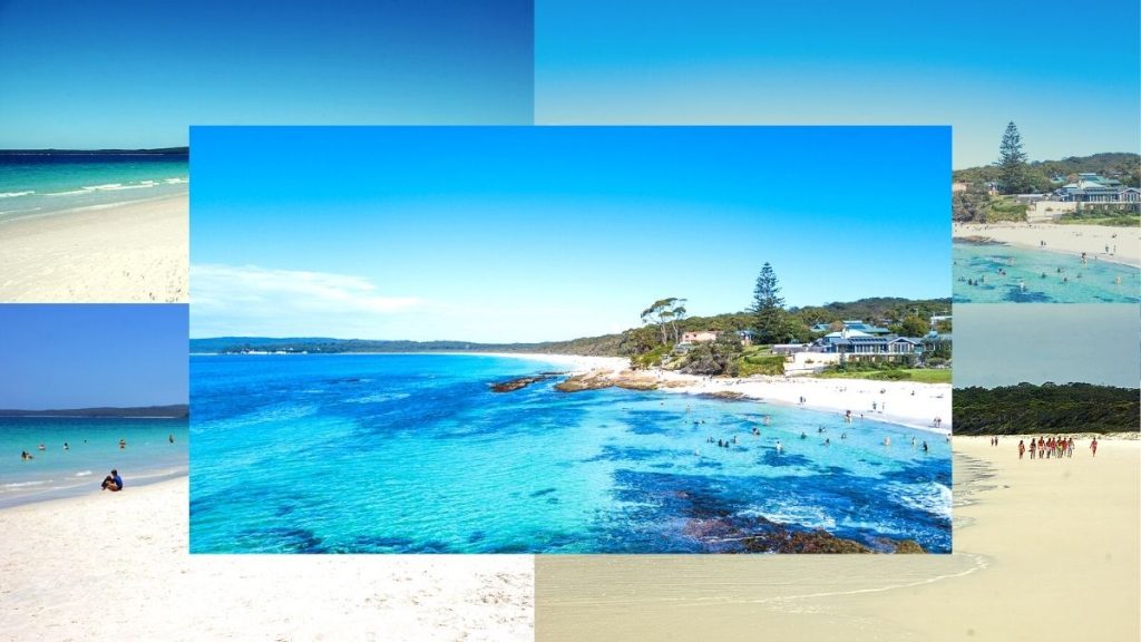 Hyams Beach in New South Wales, Australia