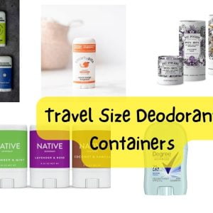 travel size deodorant containers